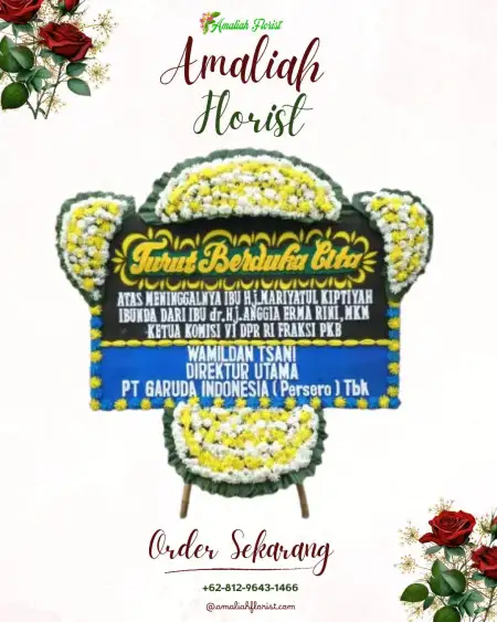 Papan Bunga Duka Ujungaris